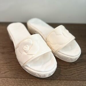 Valentino floral pool sandals